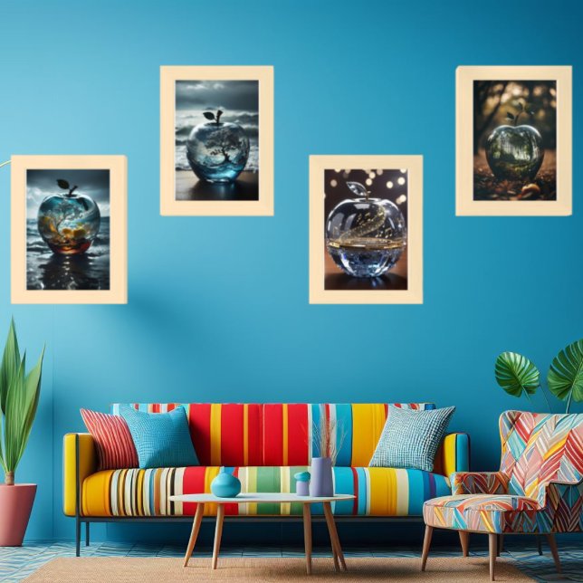 Cristal Apple Wall Art Sets (Creator Uploaded)