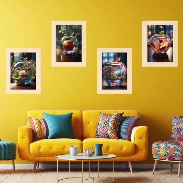 Cristal Apple Wall Art Sets (Creator Uploaded)