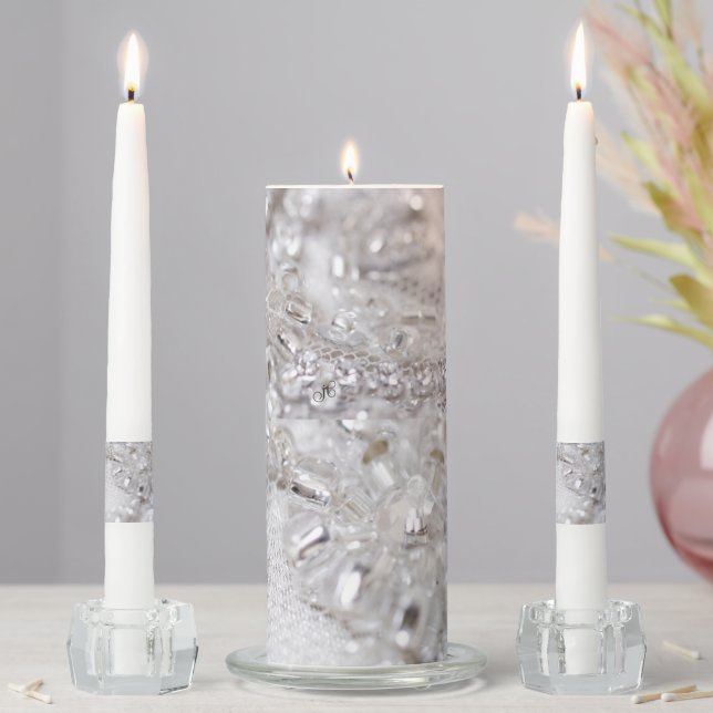 Cristal Unity Candle Set (In Situ)