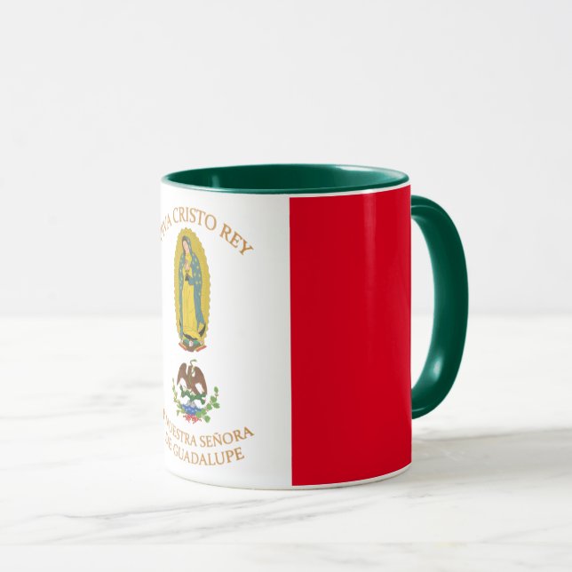 CRISTEROS FLAG MUG (Front Right)
