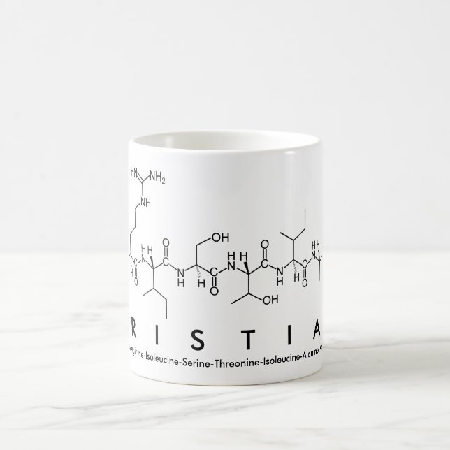 Cristian peptide name mug (Center)