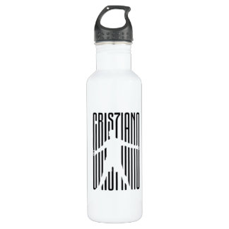Cristiano Ronaldo CR7 Silhouette Design Stainless Steel Water Bottle