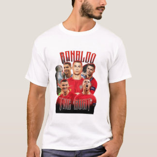 Cristiano Ronaldo The GOAT Portugal Football Legen T-Shirt