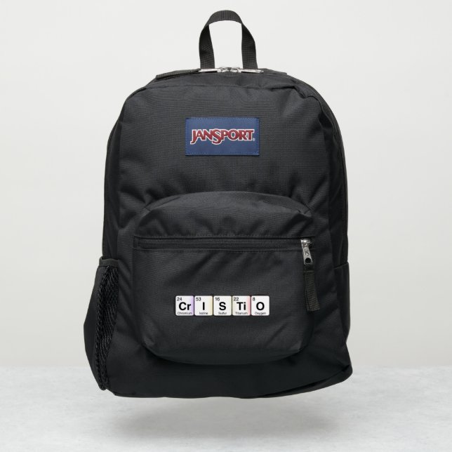 Cristo Elementos Químicos JanSport Backpack (Front)