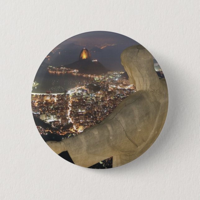 Cristo Redentor Button (Front)