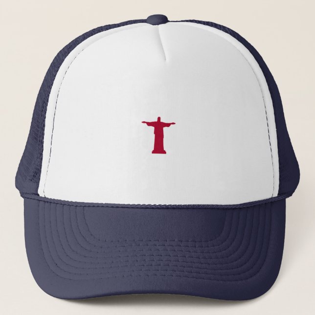 Cristo Redentor ~ rio de janeiro . brasil Trucker Hat (Front)