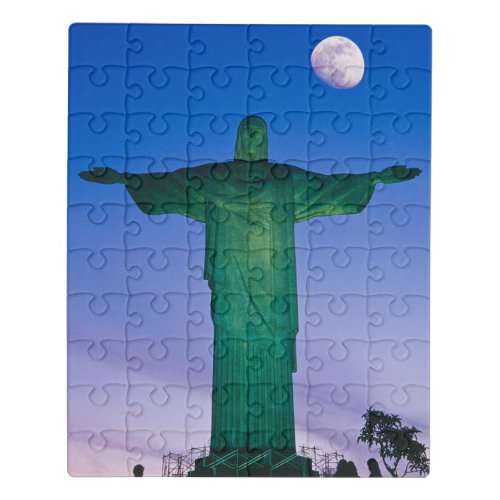 Cristo Redentor Statue Rio de Janeiro Brazil Jigsaw Puzzle