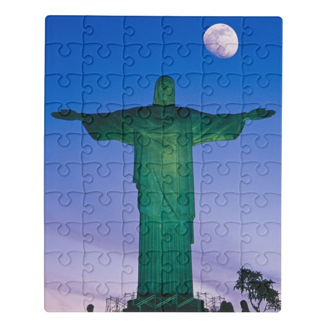 Cristo Redentor Statue| Rio de Janeiro Brazil Jigsaw Puzzle (Puzzle Vertical)
