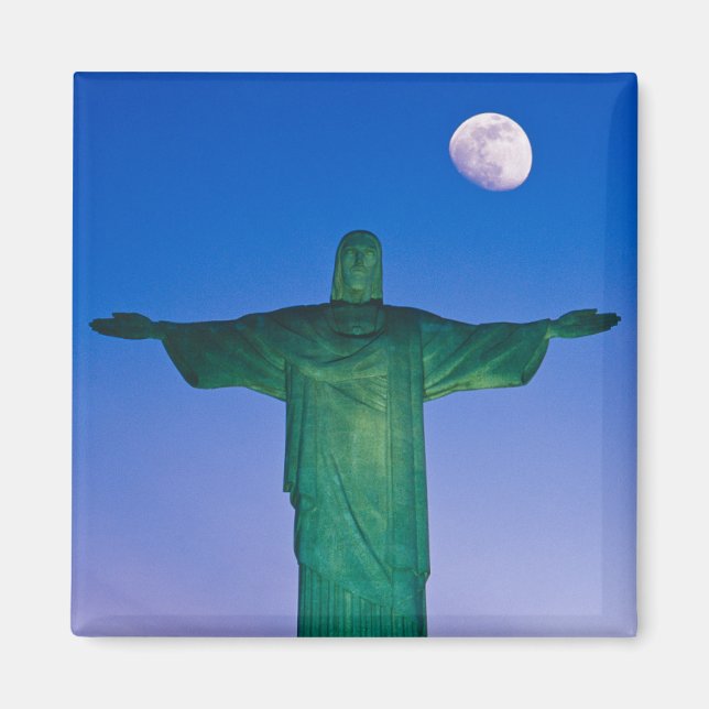 Cristo Redentor Statue| Rio de Janeiro Brazil Magnet (Front)