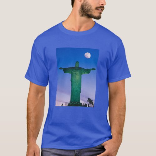 Cristo Redentor Statue Rio de Janeiro Brazil T_Shirt