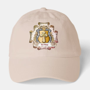 Cristos Cross Shield Surname Hat