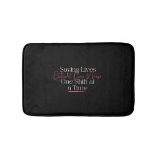 Critical Care Nurse Bath Mat