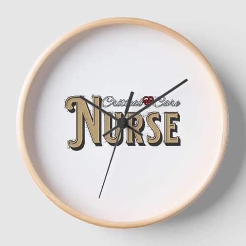 Critical Care Nurse _ Critical Care Registered Nur Clock