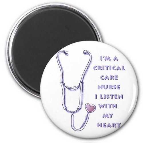 Critical Care Nurse Stethoscope  magnet