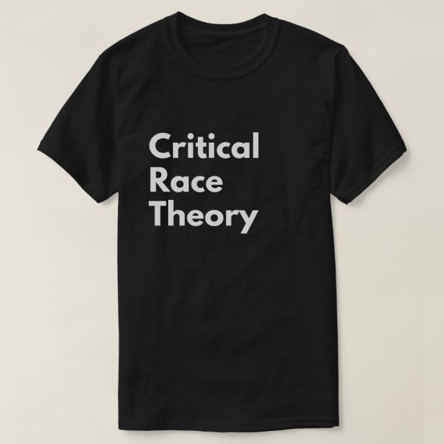 Critical Race Theory BHM T-Shirt (Design Front)