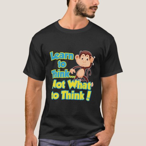 Critical Thinker Monkey T_Shirt