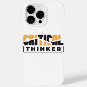 Critical Thinker Think For Yourself Case-Mate iPhone 14 Pro Max Case