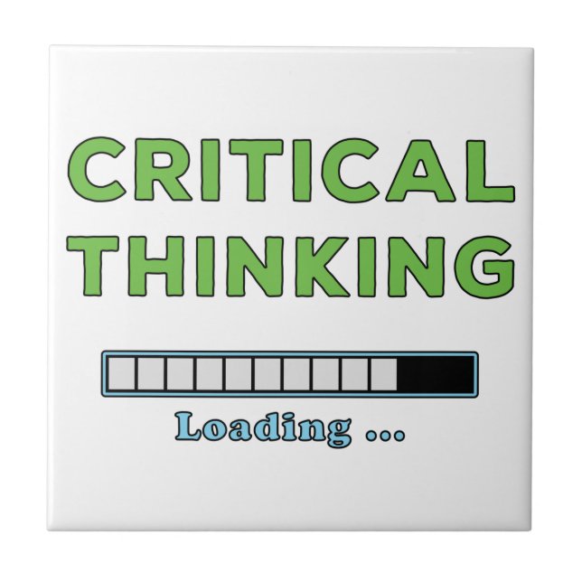 Critical Thinking    Ceramic Tile (Front)