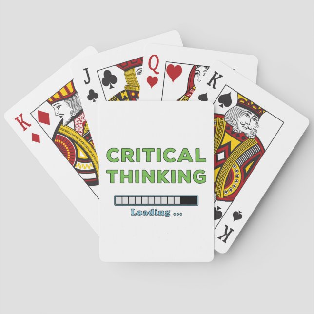 Critical Thinking      Poker Cards (Back)