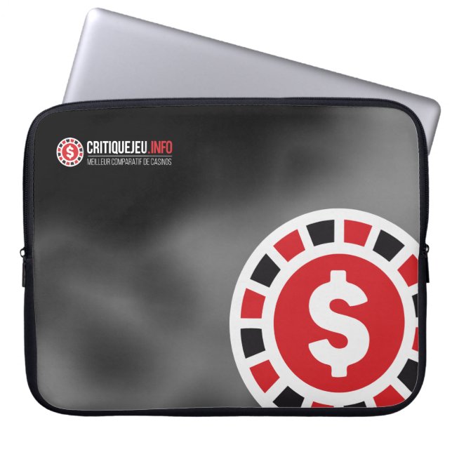 CriticalGame Laptop (15") Sleeve (Front)