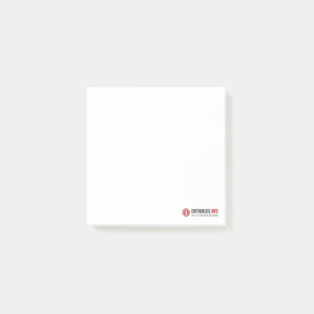 CriticalGame Post-it Notes (Front)