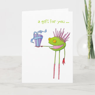 Critter Cedric Card