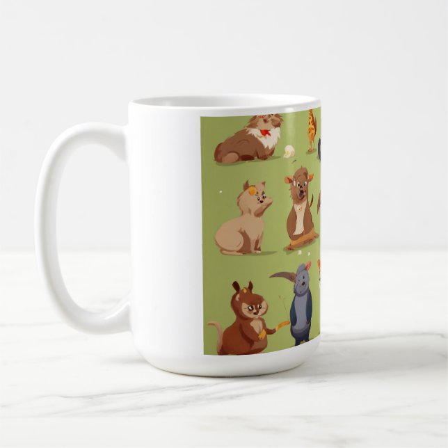 Critter Comedy: When Animals Get Silly Coffee Mug (Left)