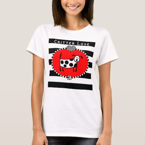 Critter Love Dog t_shirt