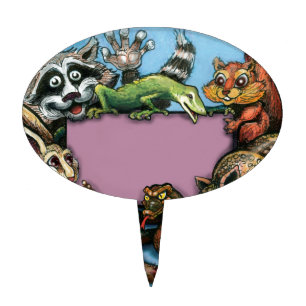Critters Cake Topper