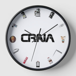 CRNA Anesthesia  Clock