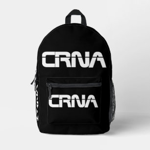 CRNA Anesthesia Design Printed Backpack