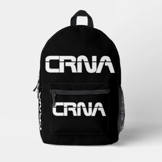 CRNA Anesthesia Design Printed Backpack