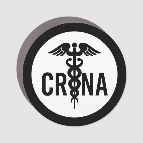 CRNA Certified Registered Nurse Anesthetist Gifts Car Magnet