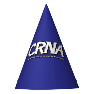 CRNA - Certified Registered Nurse Anesthetist Party Hat
