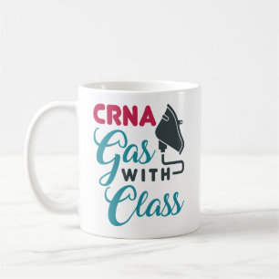CRNA Gas with Class Funny Appreciation Coffee Mug