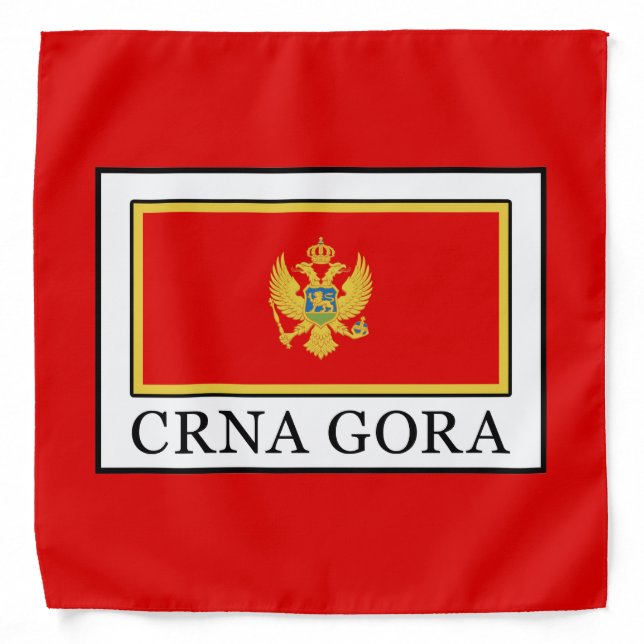 Crna Gora Bandana (Front)