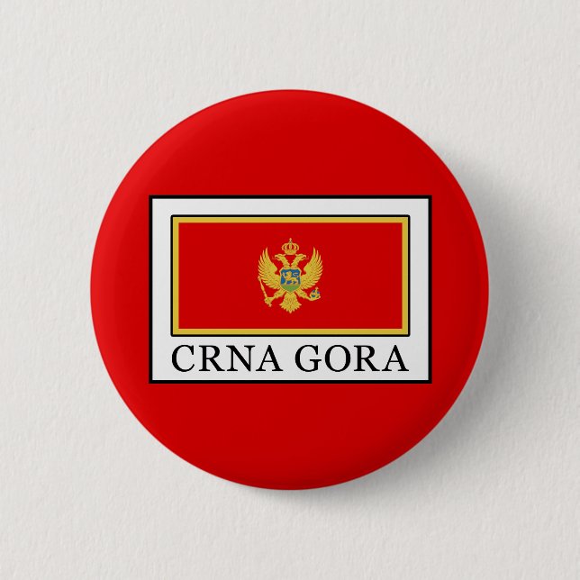 Crna Gora Button (Front)