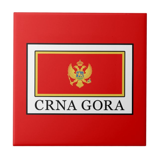 Crna Gora Ceramic Tile (Front)