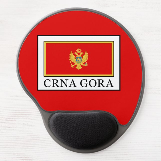 Crna Gora Gel Mouse Pad (Front)