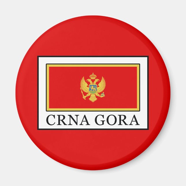 Crna Gora Magnet (Front)