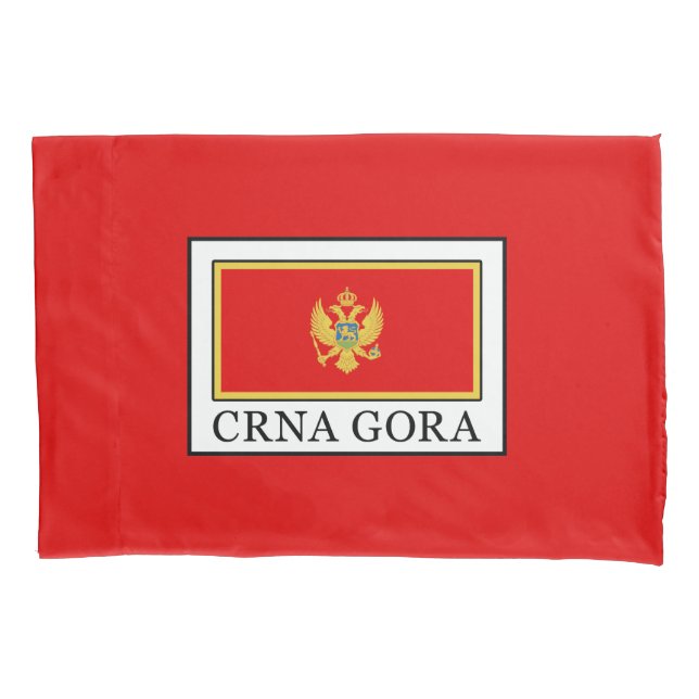 Crna Gora Pillow Case (Front)
