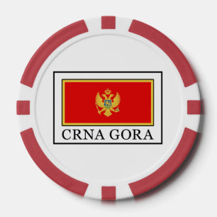 Crna Gora Poker Chips