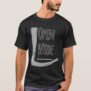 Crna Laryngoscope Anesthesiologist Medical Intubat T-Shirt