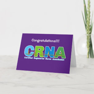 CRNA Nurse Anesthetist  Card