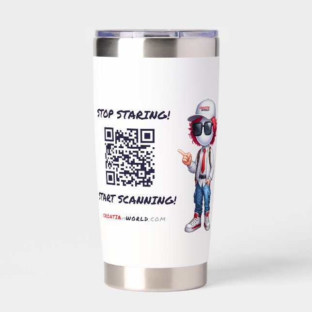 CRO@ INSULATED TUMBLER (Front)