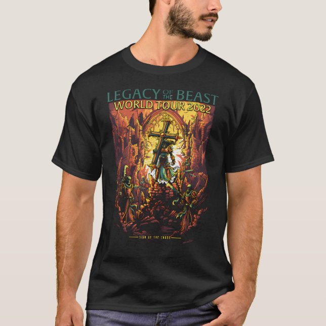 Cro.ss and Skeleton T-Shirt (Front)