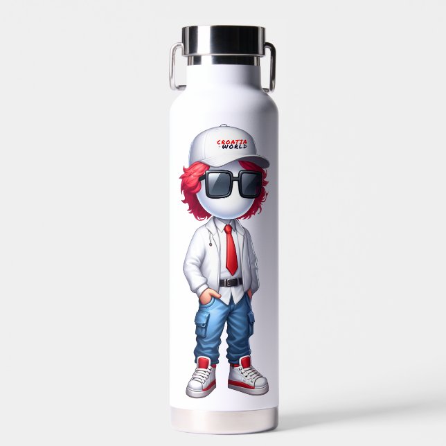 CRO@ Water Bottle (Front)