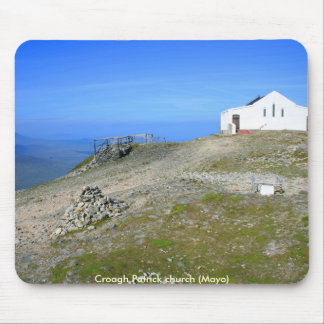 Croagh Patrick church Mouse Pad
