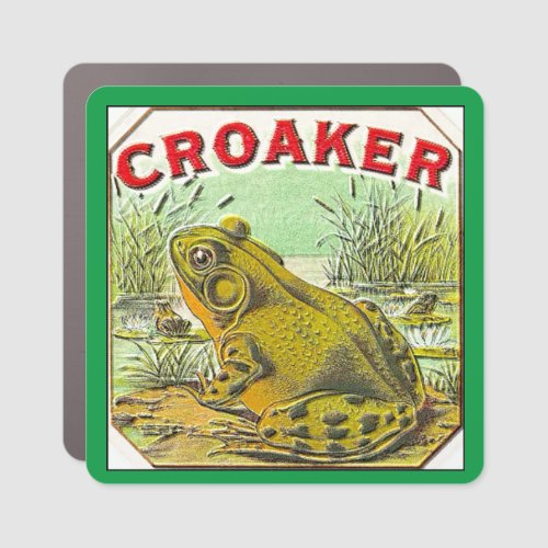 Croaker Car Magnet