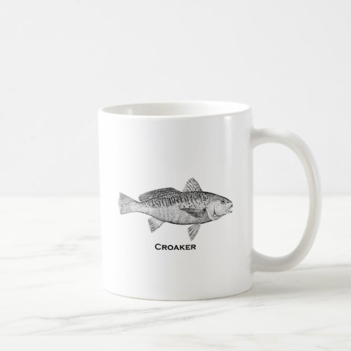 Croaker Fish Coffee Mug